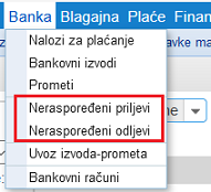 Pristup neraspoređenim priljevima i odljevima
