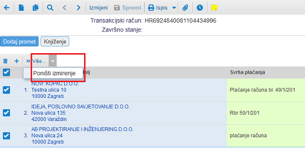 Poništenje izvršene likvidacije