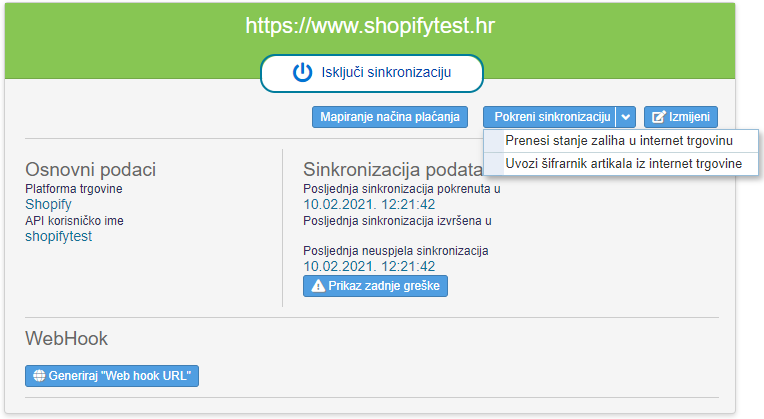 Dodatne sinkronizacije